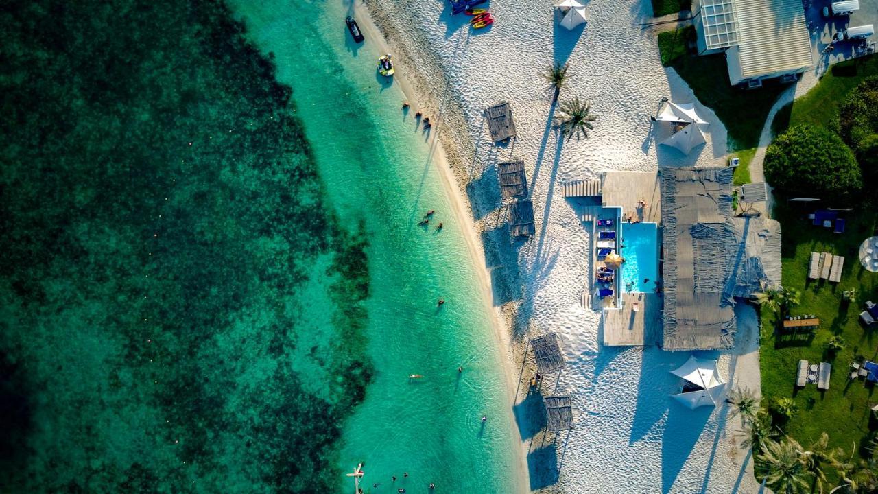 Nurai Island, Saadiyat Hotel Abu Dhabi Exterior foto Aerial view of the beach
